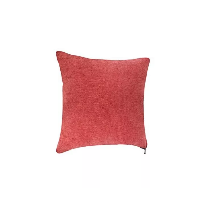 COUSSIN ZIPPER 40X40CM ROUGE ATMOSPHERA