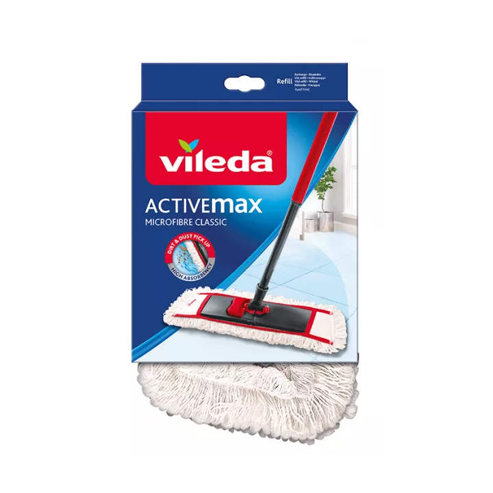 RECHARGE BALAI EN MICROFIBRE ACTIVE MAX VILEDA