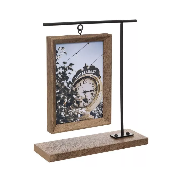CADRE PHOTO SUSPENDU EN BOIS MDF 10X15CM ATMOSPHERA