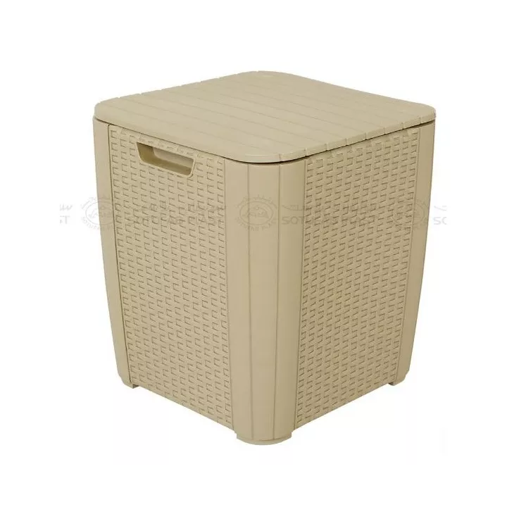 TABLE BASSE COFFRE ROTIN SOTUFAB PLAST