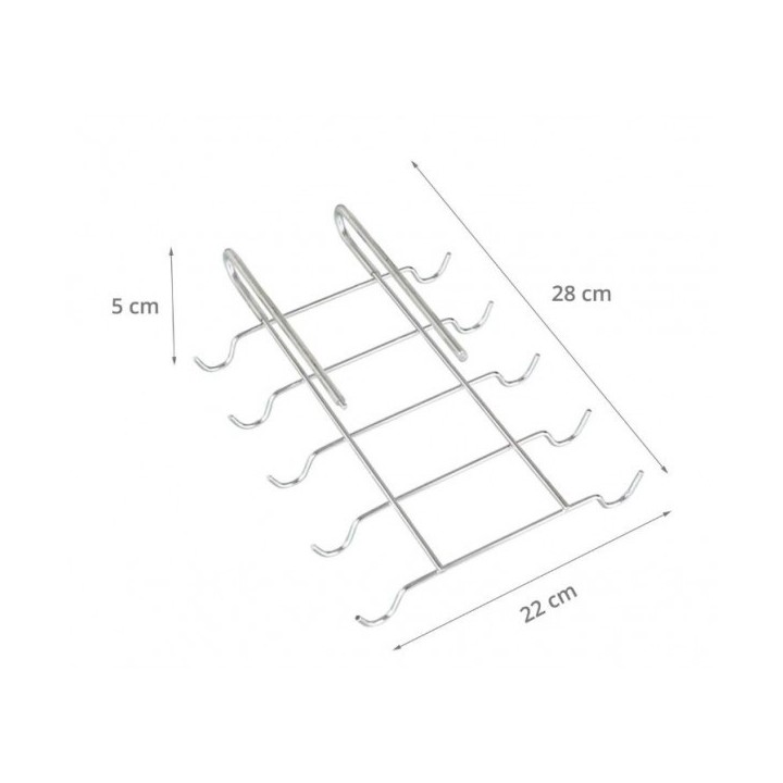 PORTE TASSES CHROME WENKO PORTE TASSES CHROME WENKO