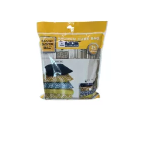 LOT DE 2 SACS DE RANGEMENT SOUS VIDE JUMBO 90X130X45 CM MAGIC SAVER BAG