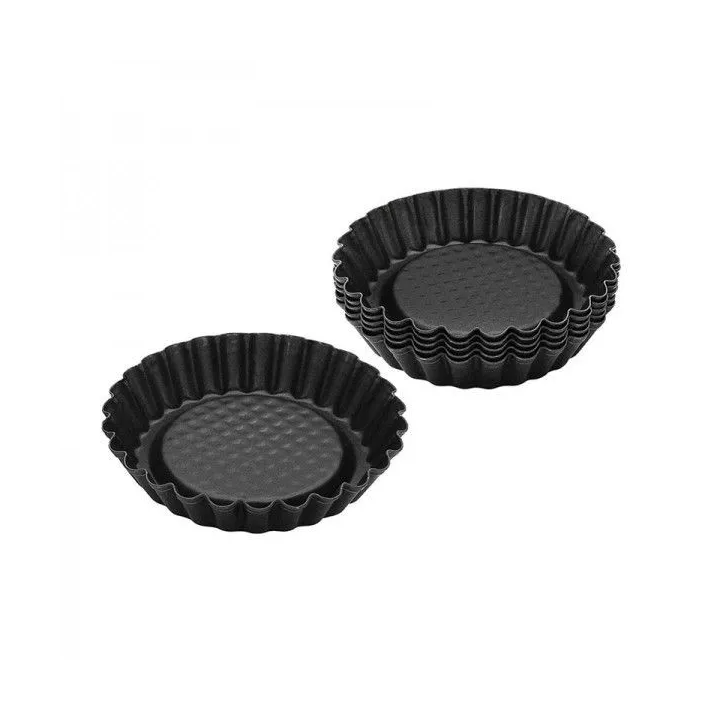PACK DE 6 MOULES À TARTES Ø10CM ZENKER