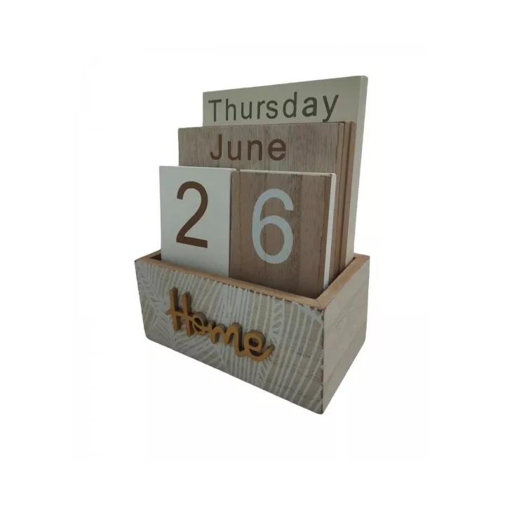 CALENDRIER PERPÉTUEL EN BOIS CALENDRIER PERPÉTUEL EN BOIS