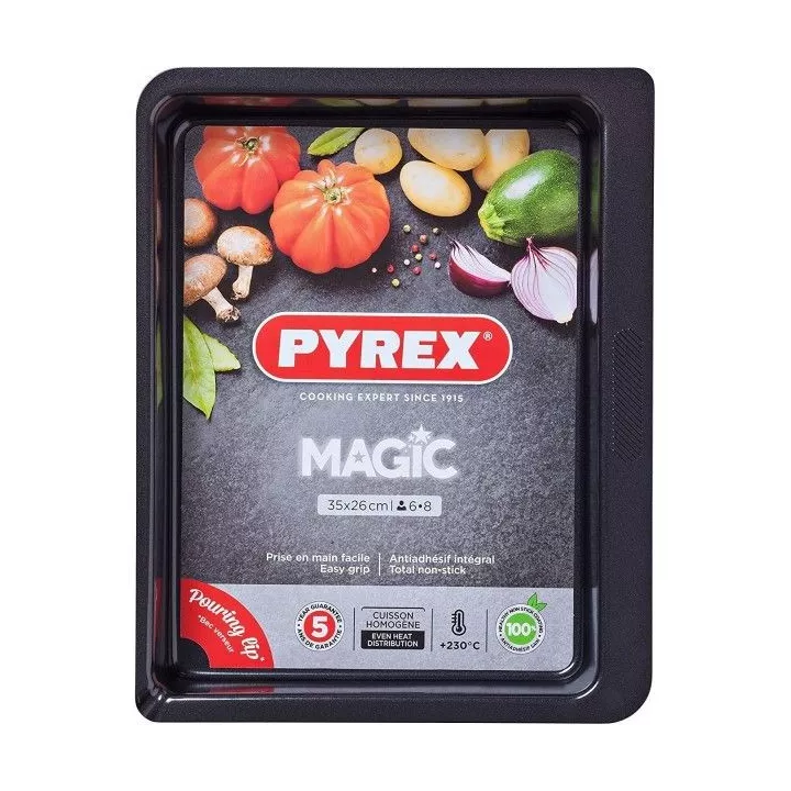 PLAT À FOUR RECTANGULAIRE 35x26CM MAGIC PYREX