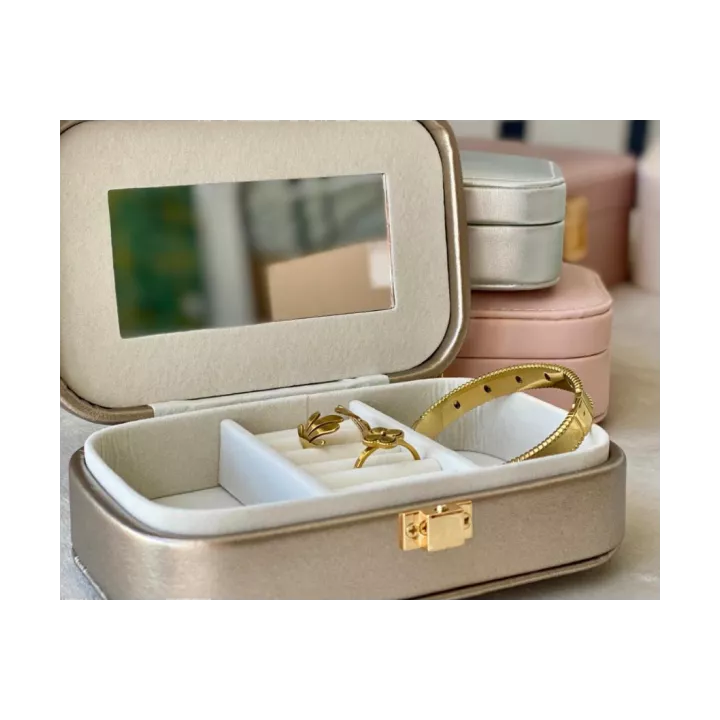 BOÎTE À BIJOUX 15*10*4.5CM COULEURS