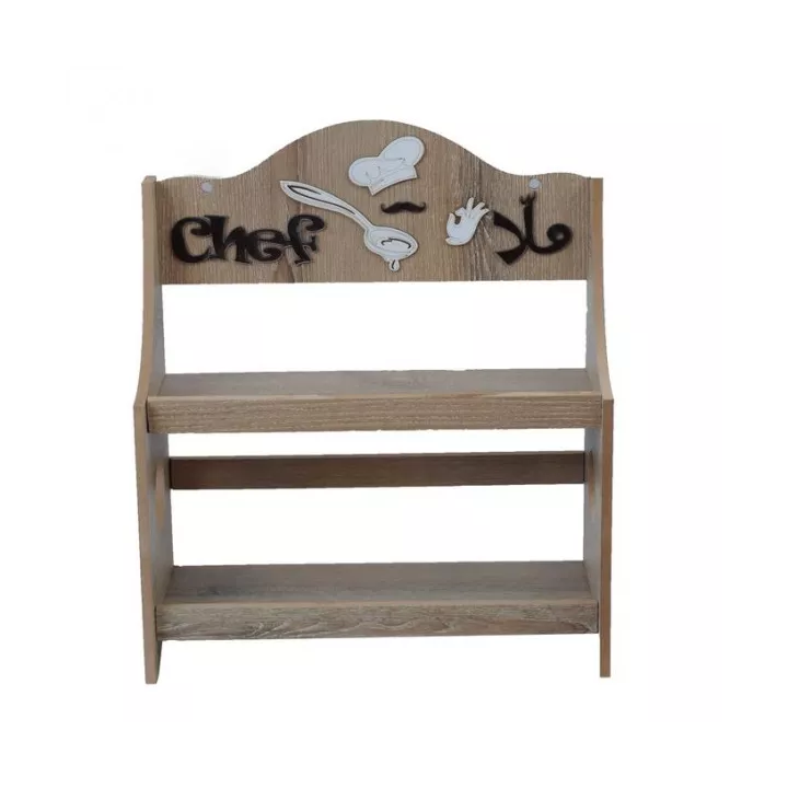 SUPPORT PORTE ÉPICES EN BOIS MDF