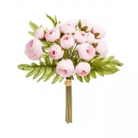 BOUQUET ARTIFICIEL DE CAMELIA ROSE H30CM ATMOSPHERA BOUQUET ARTIFICIEL DE CAMELIA ROSE H30CM ATMOSPHERA