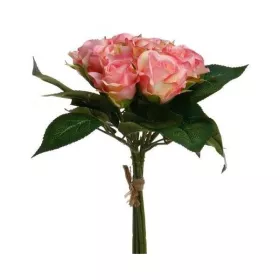 BOUQUET ARTIFICIEL DE FLEURS ROSE H24CM ATMOSPHERA BOUQUET ARTIFICIEL DE FLEURS ROSE H24CM ATMOSPHERA