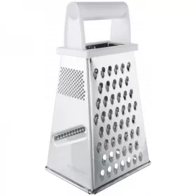 RÂPE À 4 CÔTÉS EN ACIER INOXYDABLE FACKELMANN