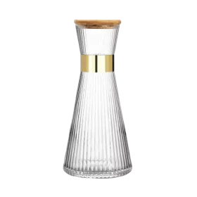 CARAFE AVEC COUVERCLE EN VERRE 25.5CM CARAFE AVEC COUVERCLE EN VERRE 25.5CM