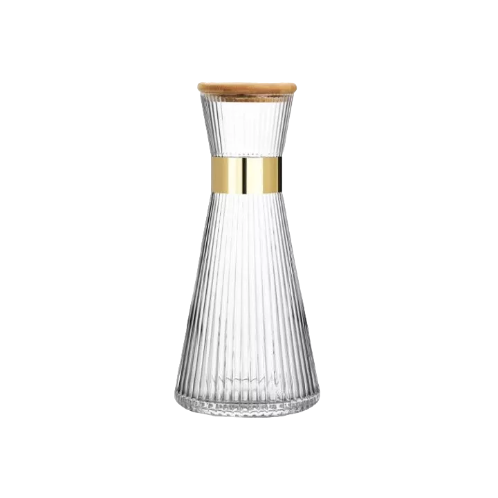CARAFE AVEC COUVERCLE EN VERRE 25.5CM