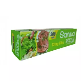 ROULEAU FILM TRANSPARENT ALIMENTAIRE 200M*30CM SANITA