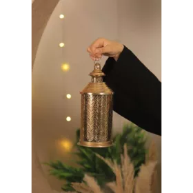 FANOUS RAMADAN LED EN MÉTAL DORÉ AVEC MUSIQUE FANOUS RAMADAN LED EN MÉTAL DORÉ AVEC MUSIQUE