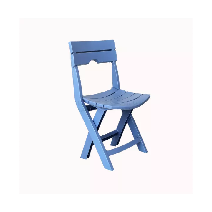 CHAISE PLIANTE BLEU GRIS RUSPINA SOTUFAB PLAST CHAISE PLIANTE BLEU GRIS RUSPINA SOTUFAB PLAST