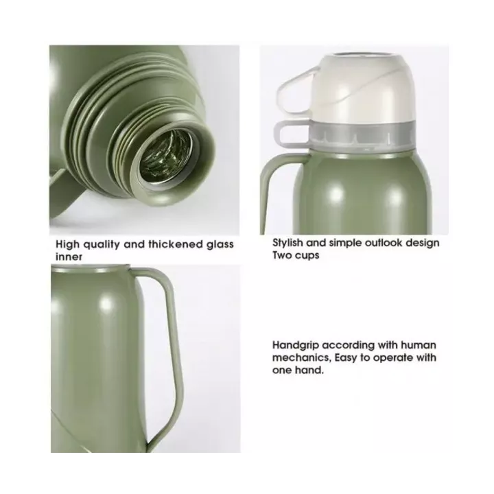 THERMOS À FLACON SOUS VIDE 600ML AVEC 2 TASSES DAYDAYS