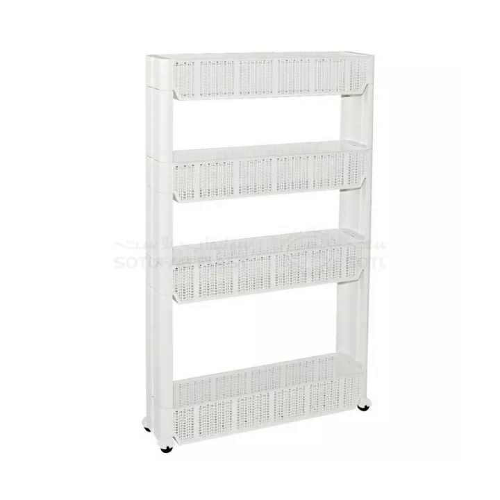 ÉTAGÈRE DE RANGEMENT AVEC ROUES À 4 TIROIRS SOTUFAB PLAST ÉTAGÈRE DE RANGEMENT AVEC ROUES À 4 TIROIRS SOTUFAB PLAST
