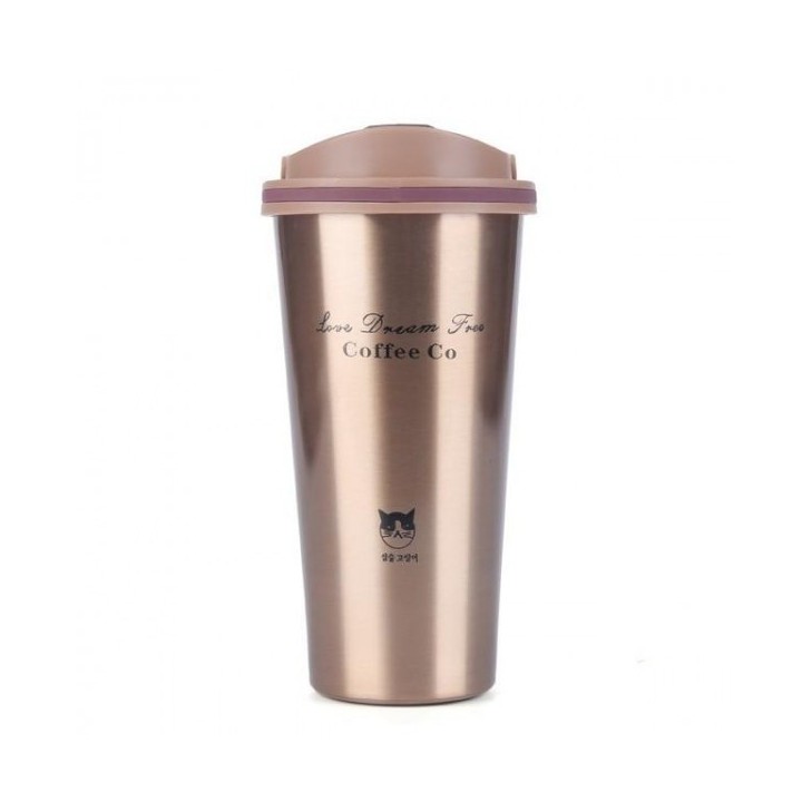 MUG ISOTHERME AVEC COUVERCLE 510ML