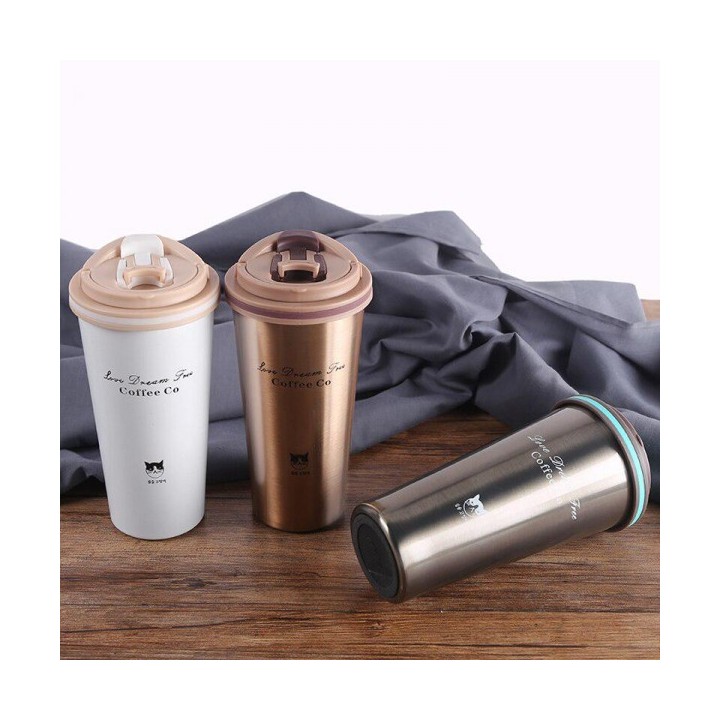 MUG ISOTHERME AVEC COUVERCLE 510ML