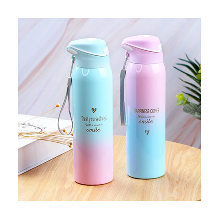 BOUTEILLE ISOTHERME AVEC COUVERCLES 350ML