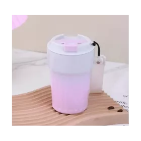 MUG ISOTHERME AVEC COUVERCLE 400ML COULEURS