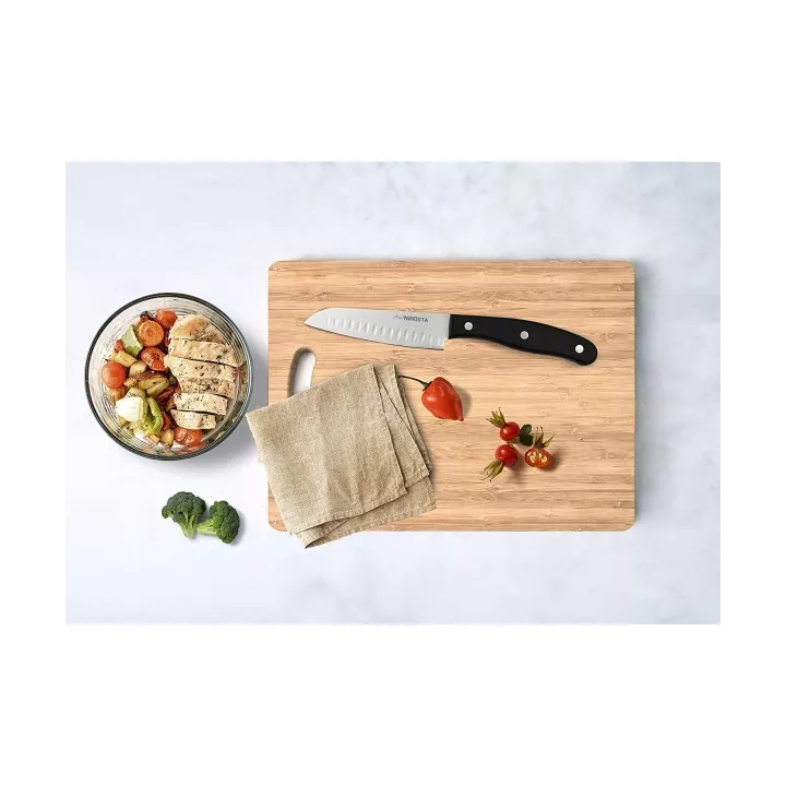 COUTEAU SANTOKU 30CM NIROSTA