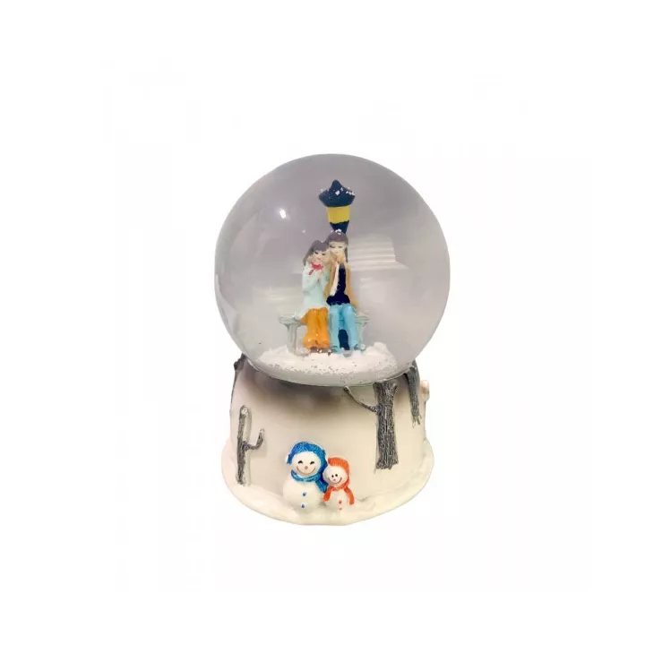 BOULE DE NEIGE MUSICALE GRAND MODÈLE 10.5*15 CM BOULE DE NEIGE MUSICALE GRAND MODÈLE 10.5*15 CM
