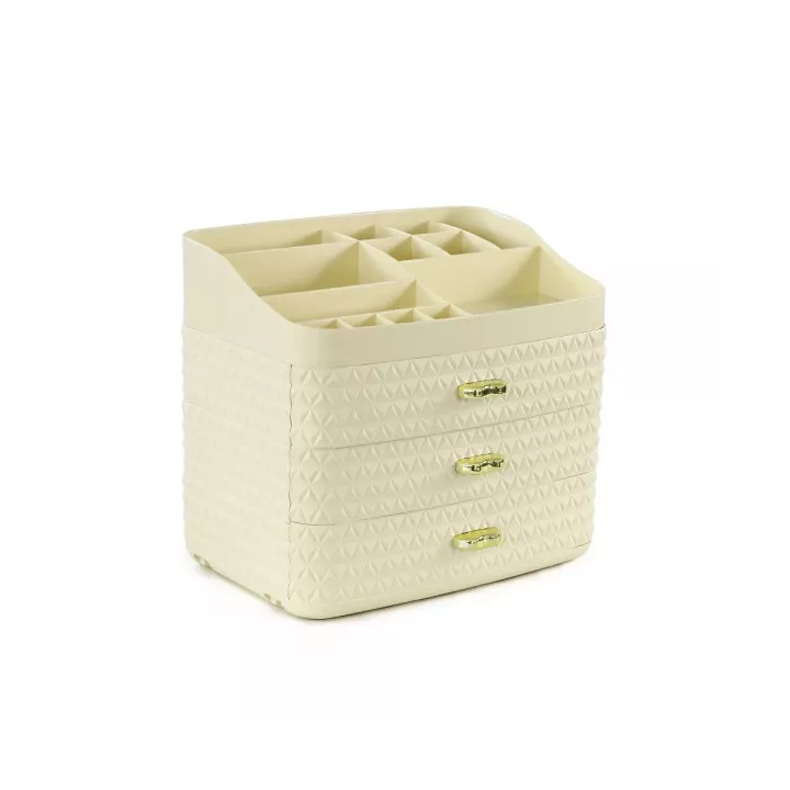 ORGANISATEUR COSMÉTIQUE LADY DIAMANT 3 TIROIRS SOTUFAB PLAST