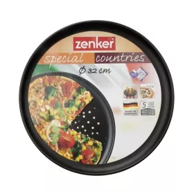 MOULE DE PIZZA À FOND PERFORÉ D32CM ZENKER