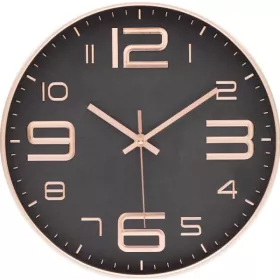 HORLOGE MURALE RONDE EN PLASTIQUE Ø30CM COULEURS
