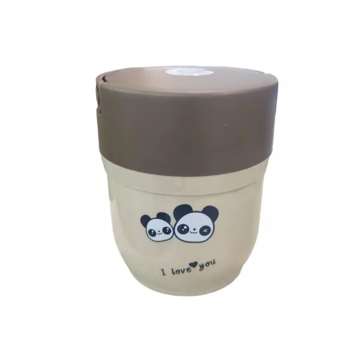 BOÎTE À REPAS À 2 COMPARTIMENTS AVEC COUVERCLE