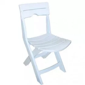 CHAISE PLIANTE BLANC RUSPINA SOTUFAB PLAST
