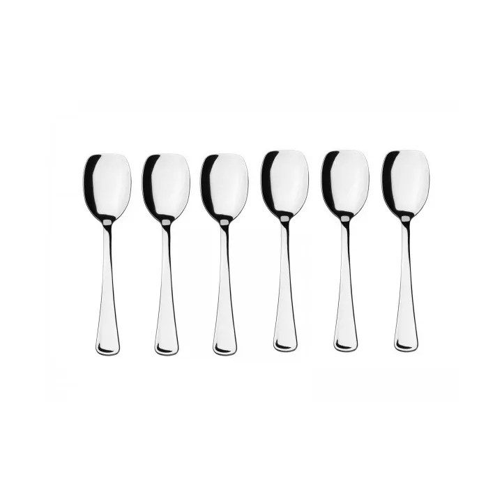 LOT DE 6 CUILLÈRES À GLACE JAWHAR WINOX