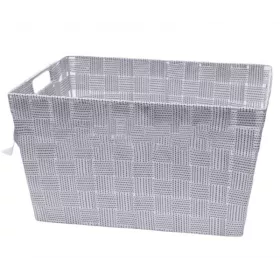 PANIER DE RANGEMENT EN TISSU TRESSE 35*25*20CM KIPIT