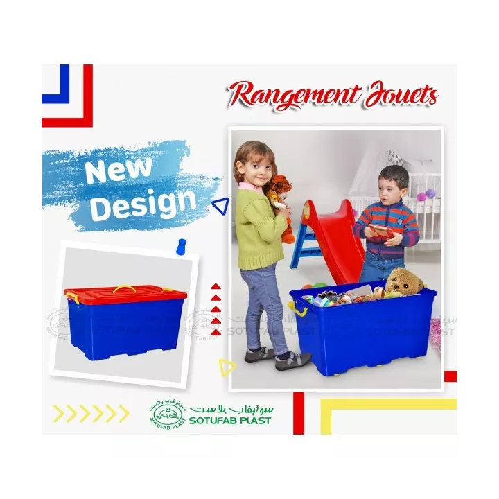 BOITE DE RANGEMENT POUR JOUETS SIMPLE SOTUFAB PLAST BOITE DE RANGEMENT POUR JOUETS SIMPLE SOTUFAB PLAST