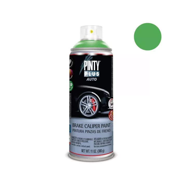 PEINTURE EN SPRAY POUR ETRIERS DE FREIN VERT 400ML PINTY PLUS
