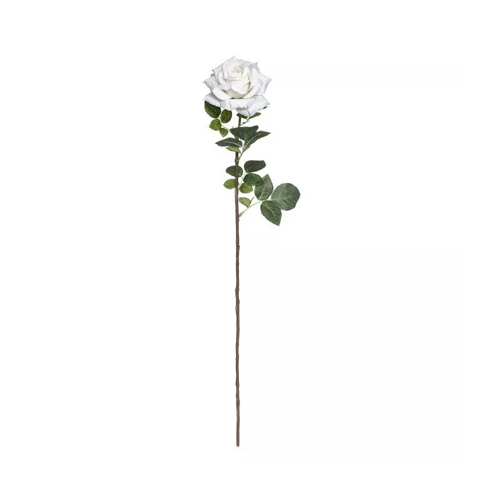 TIGE ARTIFICIELLE ROSE H66.5CM ATMOSPHERA