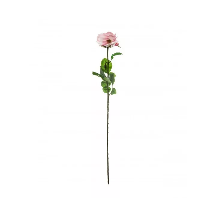 TIGE ARTIFICIELLE ROSE H66.5CM ATMOSPHERA