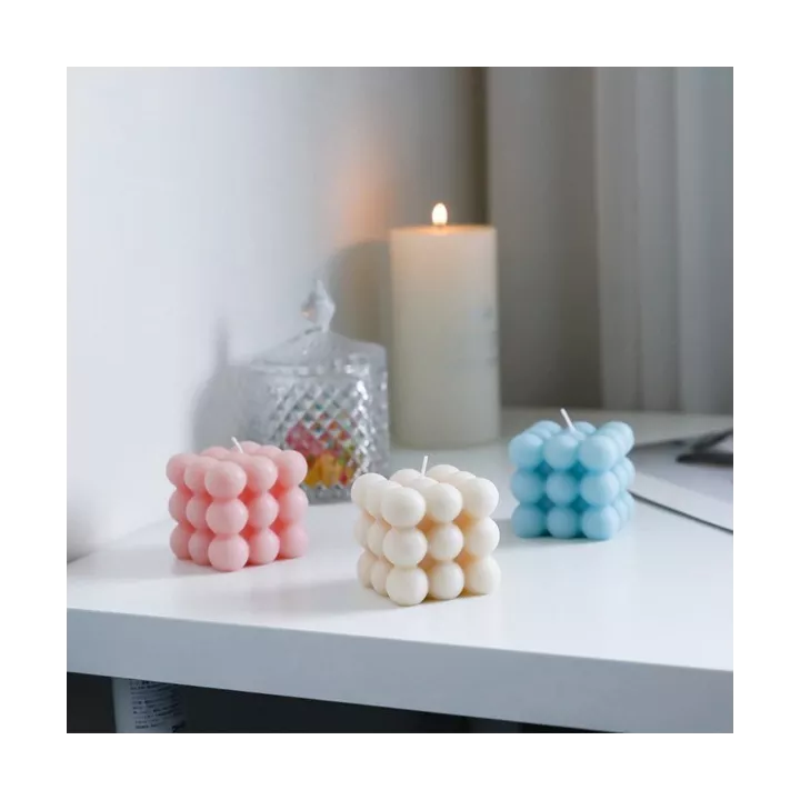 BOUGIE PARFUMÉE BUBBLE CUBE DE LUXE