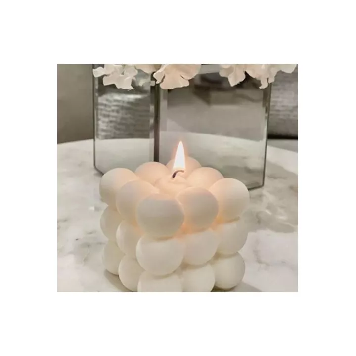 BOUGIE PARFUMÉE BUBBLE CUBE DE LUXE