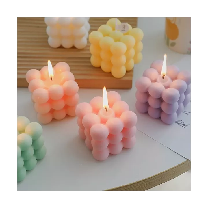 BOUGIE PARFUMÉE BUBBLE CUBE DE LUXE