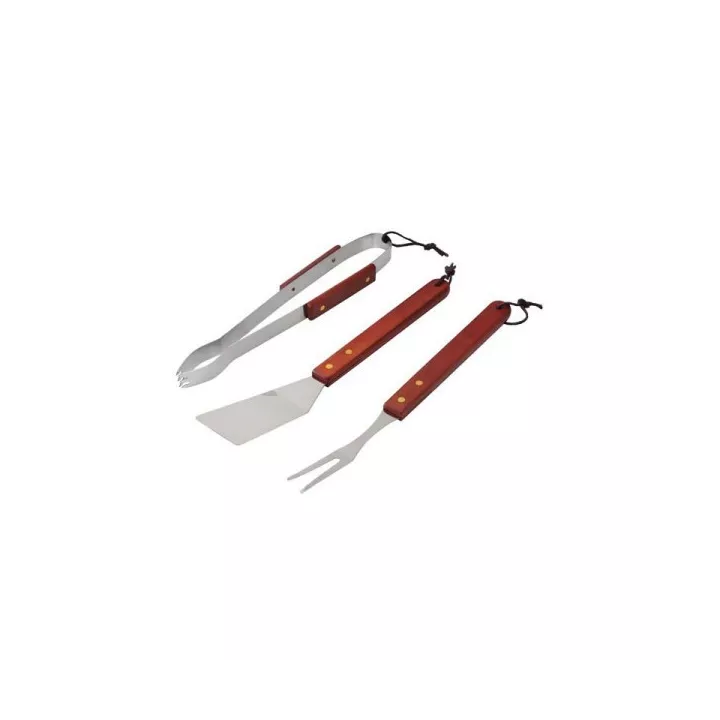 SET DE 3 COUVERTS POUR BARBECUE 33CM