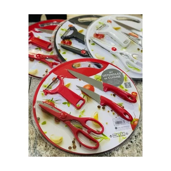 SET DE 5 USTENSILES DE CUISINE