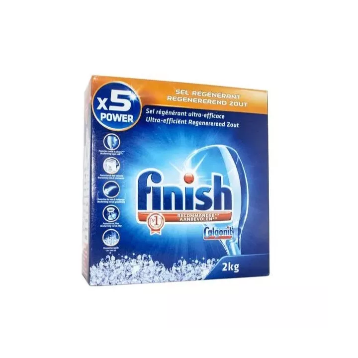 SEL RÉGÉNÉRANT ULTRA-EFFICACE POUR LAVE-VAISSELLE 2KG FINISH