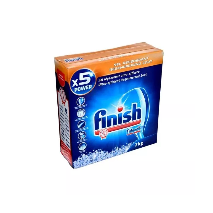 SEL RÉGÉNÉRANT ULTRA-EFFICACE POUR LAVE-VAISSELLE 2KG FINISH
