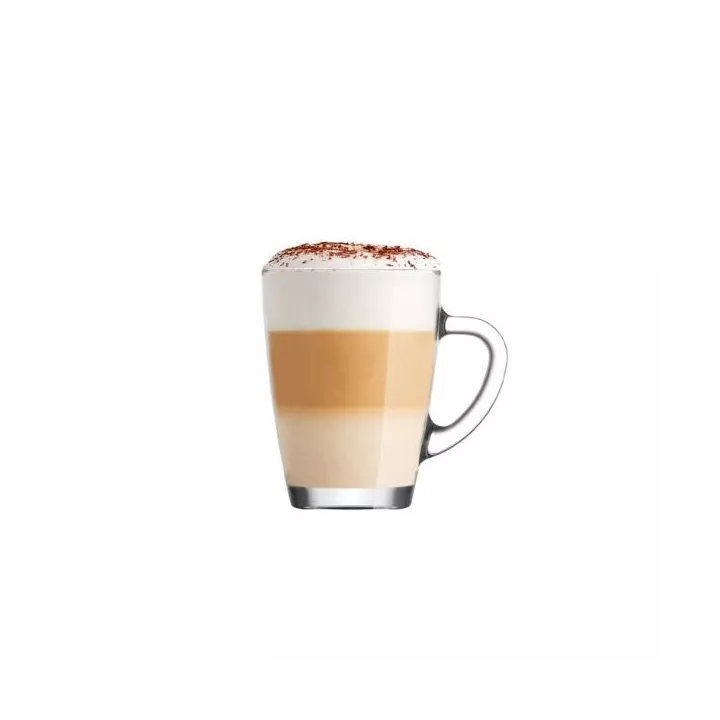 ENSEMBLE DE 6 TASSES À CAFÉ EN VERRE VEGA AVEC POIGNÉE LAV ENSEMBLE DE 6 TASSES À CAFÉ EN VERRE VEGA AVEC POIGNÉE LAV