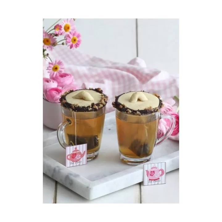 ENSEMBLE DE 6 TASSES À CAFÉ EN VERRE VEGA AVEC POIGNÉE LAV ENSEMBLE DE 6 TASSES À CAFÉ EN VERRE VEGA AVEC POIGNÉE LAV