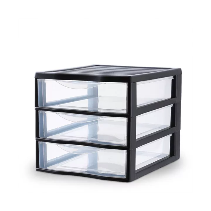 BOITE DE RANGEMENT MULTIKAZ À 3 TIROIRS SOTUFAB PLAST BOITE DE RANGEMENT MULTIKAZ À 3 TIROIRS SOTUFAB PLAST