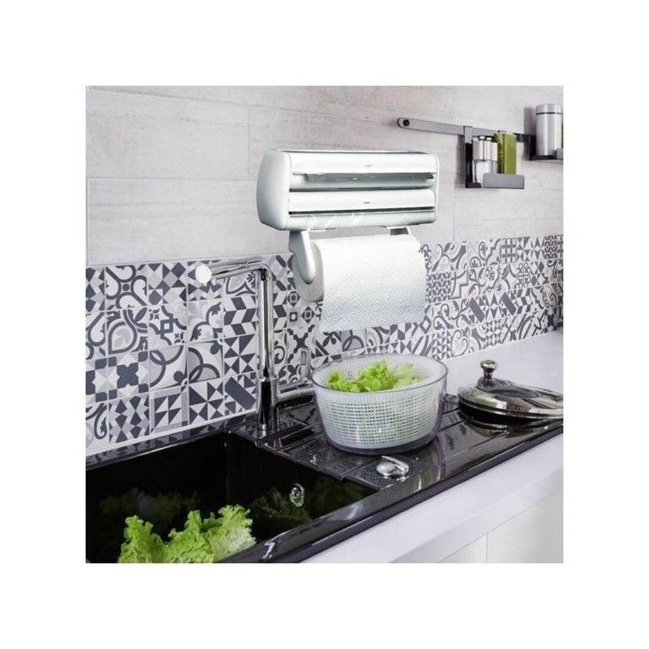 PORTE ROULEAUX CUISINE TRIPLE LUXPLAST PORTE ROULEAUX CUISINE TRIPLE LUXPLAST