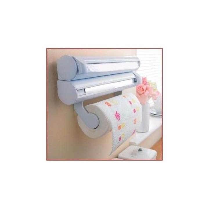 PORTE ROULEAUX CUISINE TRIPLE LUXPLAST PORTE ROULEAUX CUISINE TRIPLE LUXPLAST